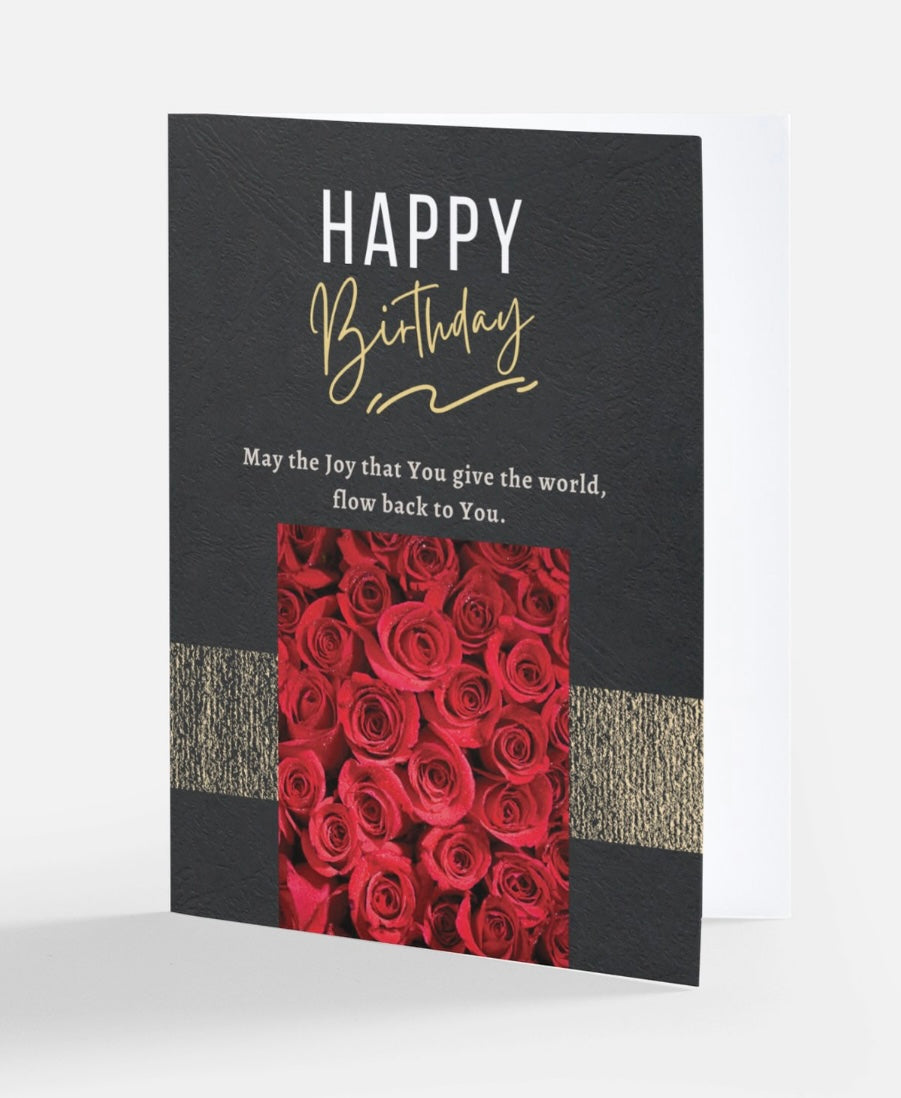 •HAPPY BIRTHDAY GREETING CARD•